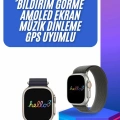 BFS Yeni Nesil 3 Kordonlu Kol Saati 49 MM Amoled Ekran Akıllı Saat