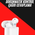 BFS Yeni Nesil Çift Mikrofonlu Dokunmatik Kablosuz Bluetooth Kulaklık