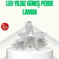 BFS Yıldız Figürlü Perde Peri Led 3x3 Metre Dekoratif Işık