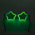 BFS   Yıldız Glow Gözlük - Yıldız Şekilli Glow Stick Gözlüğü - Glow Partisi Gözlük 12 Adet
