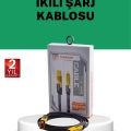 BFS Yüksek Hızlı 65W Güç Çıkışlı Çoklu Cihaz Uyumlu Şarj Kablosu