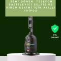 BFS Yüz Takipli 360° Akıllı Gimbal Telefon ve Aksiyon Kamera Uyumlu