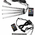 ÇOK SATAN 12Lİ Şerit Led Işık RGB Sese ve Müziğe Duyarlı Araç İçi Ayak Altı