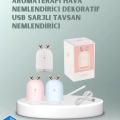 ÇOK SATAN 200 ml Tavşan Kulaklı Ultrasonik Hava Nemlendirici ve Gece Lambası