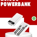 ÇOK SATAN 20.000mAh PD Powerbank LED Işık LCD Ekran Dahili Kablo Çoklu Giriş