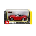 ÇOK SATAN 21083 Burago 1:24 Fiat 124 Spider Model Araba