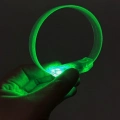 ÇOK SATAN 3 Modlu Pilli LED Işıklı Esnek Parti Bilekliği Yeşil