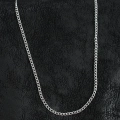 ÇOK SATAN 316L Çelik İnce Klasik Zincir Model Gümüş Renk Erkek Kolye
