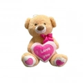 ÇOK SATAN 35 CM KALP TUTAN AYI PELUŞ HALEY