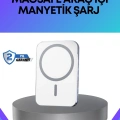 ÇOK SATAN 360° Döner Başlıklı MagSafe Araç Telefon Tutucu Hızlı Şarjlı