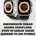 ÇOK SATAN 49MM Ekranlı, Kan Basıncı ve Adımsayar Özellikli Bluetooth Akıllı Saat
