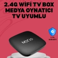 ÇOK SATAN 4K UHD Android Medya Oynatıcı 8 GB Hafıza 2 GB RAM Wi-Fi Destekli