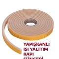 5 Adet 3 Metre Yapışkanlı Kapı Bandı Isı Yalıtım Süngeri