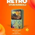 ÇOK SATAN 500 Oyun Hafızalı G5 Game Box – Renkli LCD Ekranlı