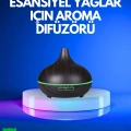 ÇOK SATAN 550 ml Kapasiteli Ultrasonik Difüzör – Yağsız Nemlendirici Kullanımıyla Uyumlu