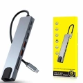 ÇOK SATAN 8 Portlu Macbook Çevirici Type C Hub  SD TF USB Çoğaltıcı Ethernet