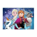 ÇOK SATAN 90747 Disney Frozen Kuzey Işıkları 2x24 parça Ravensburger Puzzle