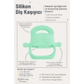 ÇOK SATAN Açık Yeşil Bebek Silikon Diş Kaşıyıcı