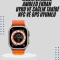 ÇOK SATAN Akıllı Saat Bleutooth Bağlantılı Akıllı Saat Amoled Ekran 49 MM