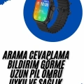 ÇOK SATAN Akıllı Saat Sağlık Takibi Kalp Atışı Adımsayar Ultra Yeni Nesil nefes Egzersizi