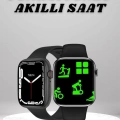 ÇOK SATAN Akıllı Saat Tema Değiştirme Uyku ve Sağlık Takibi Sesli Asistan Bildirim Görme