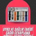 ÇOK SATAN Akıllı Saat Unisex Akıllı Saat Çoklu Kordon Seçeneği Çelik Kordon Plastik Kordon