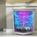 ÇOK SATAN Akıllı Teknolojik Sensörlü Çöp Kovası Işık Antibakteriyel Koku Geçirmez Mutfak Banyo Wc Ofis 20l Uv
