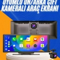 ÇOK SATAN Android ve İOS Uyumlu Ön Arka Çift Kameralı Araç Ekranı Dokunmatik CarPlay