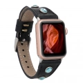 ÇOK SATAN Apple Watch Uyumlu Deri Kordon 38-40-41mm Slim TR RST1