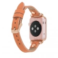 ÇOK SATAN Apple Watch Uyumlu Deri Kordon 42-44-45mm Ferro RT NU3