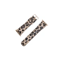 ÇOK SATAN Apple Watch Uyumlu Deri Kordon 42-44-45mm Leopar NE
