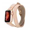 ÇOK SATAN Apple Watch Uyumlu Deri Kordon 42-44-45mm Slim DT GT NU1