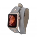 ÇOK SATAN Apple Watch Uyumlu Deri Kordon 42-44-45mm Slim DT RGRST9