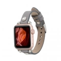 ÇOK SATAN Apple Watch Uyumlu Deri Kordon Visby 38-40-41mm RST9