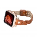 ÇOK SATAN Apple Watch Uyumlu Deri Kordon Wanda 38-40-41mm RT RST2E
