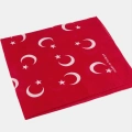 ÇOK SATAN Ay Yıldız Desenli Bandana 50*50