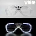 ÇOK SATAN Beyaz Led Işıklı Parti Gözlüğü - Neon 3 Modlu