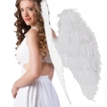 ÇOK SATAN Beyaz Renkli Büyük Boy Melek Kanadı 55x80 cm