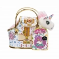 BFS   10873 Cutekins Taşıma Çantalı Peluş Unicorn Lou Lou -Sunman