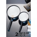 BFS  10X Büyüteç 6 ve 7,5 cm 2 li SET