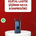 BFS 12V Uyumlu Çok İşlevli Akıllı Araç Lastik Pompası