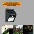 BFS 20 LED Güneş Enerjili Hareket Sensörlü Dış Mekan Duvar Lambası