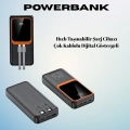 BFS 20000 mAh Powerbank | Çok Kablolu, Dijital Göstergeli, Yüksek Hızlı Şarj Cihazı