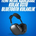 BFS 2025 Model Kulak Üstü Kablosuz Bluetooth Kulaklık Gürültü Azalta Uzun Pil