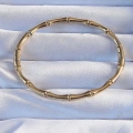 BFS 316L Çelik Altın Renk Kemik Model Bileklik