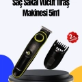 BFS 5 Başlıklı Çok Fonksiyonlu Saç Kesme ve Sakal Düzeltme Makinesi Erkek Bakım Aleti