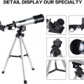 BFS 50x360 Mini Teleskop Kara Uzay Teleskobu Aliminyum Gövde Tripodlu
