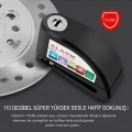 BFS Alarmlı Disk Kilidi Motorsiklet Scooter Bisiklet Sesli Alarm 110 Desibel Yüksek Ses