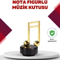BFS Altın Nota Temalı Müzik Kutusu  Müzikli Hediyelik