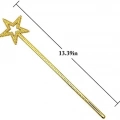 BFS   Altın Renk Yıldız Peri Asası Peri Değneği 34 cm 1 Adet